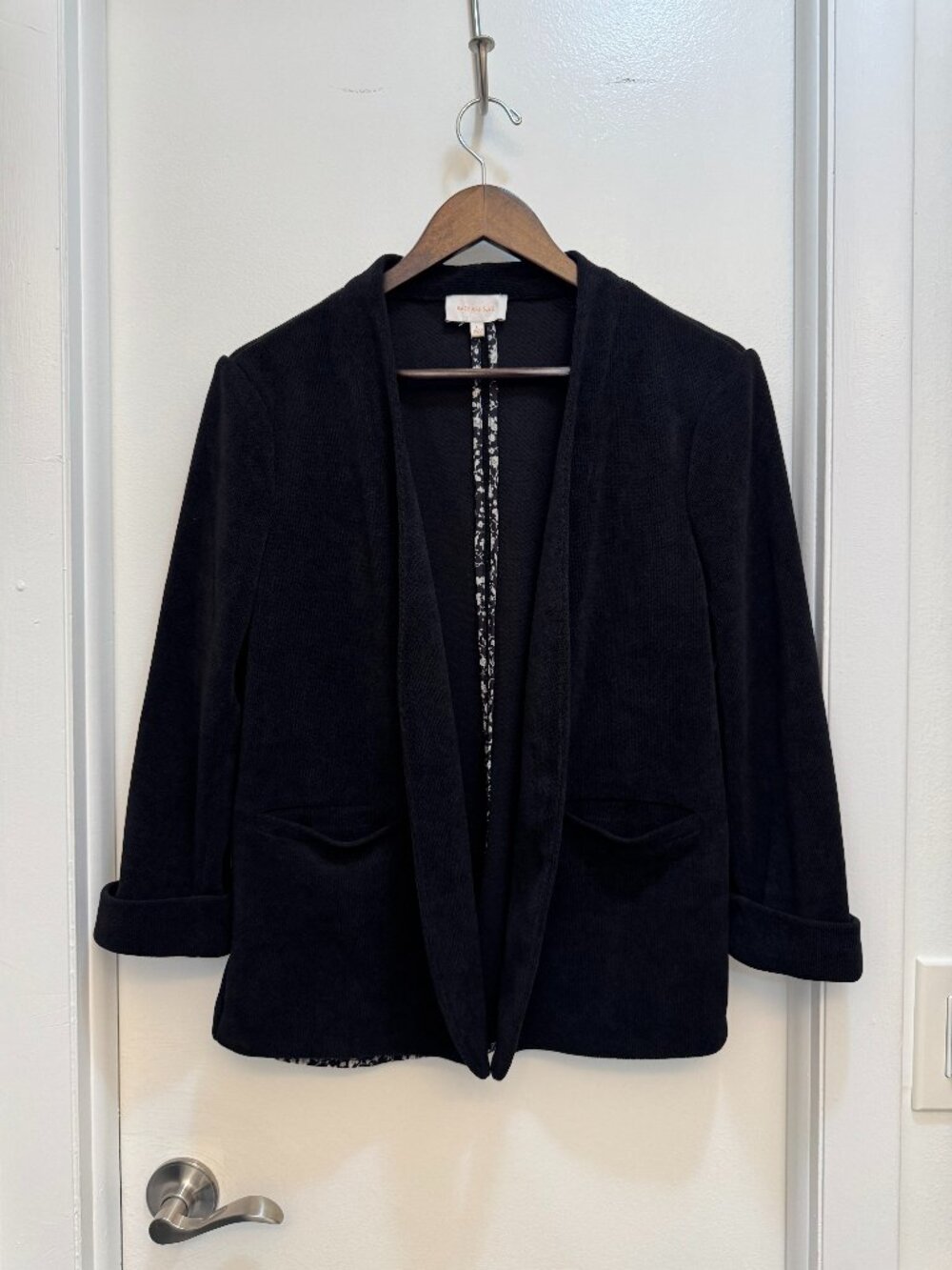 Stitch Fix Skies are Blue Collarless Open Blazer